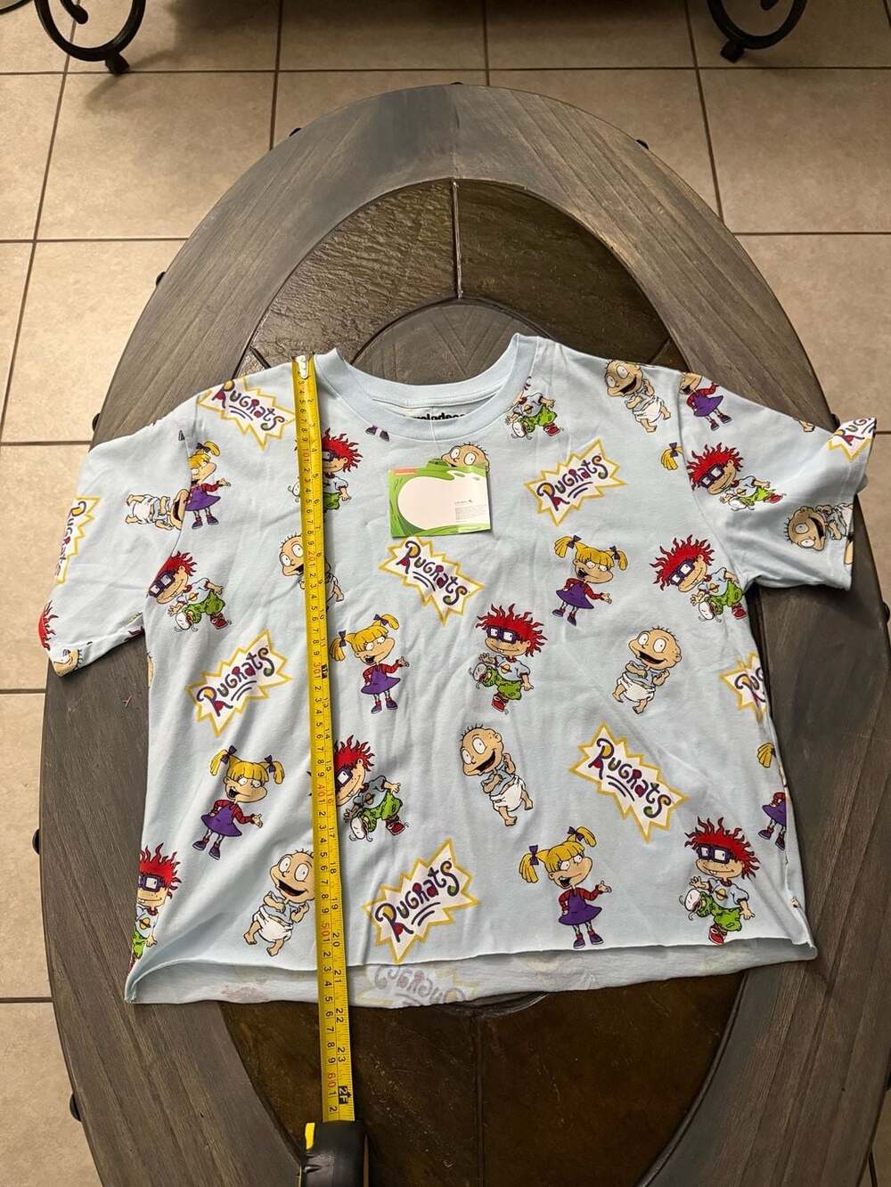 Nickelodeon Rugrats Graphic T-Shirt Size XL Blue